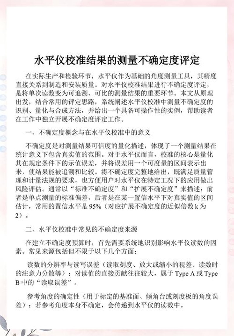 计量校准：确保精准测量的重要环节